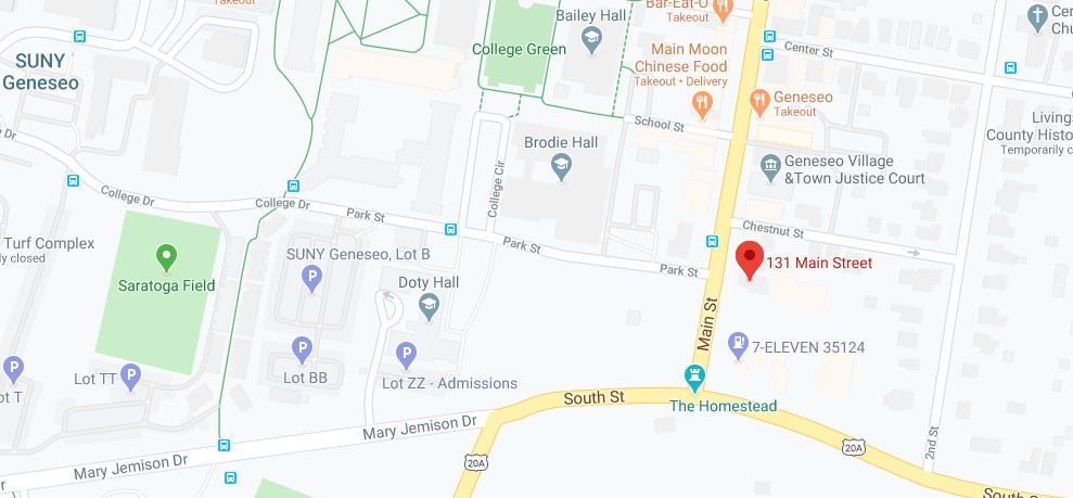 131 Main Street Geneseo NY Map